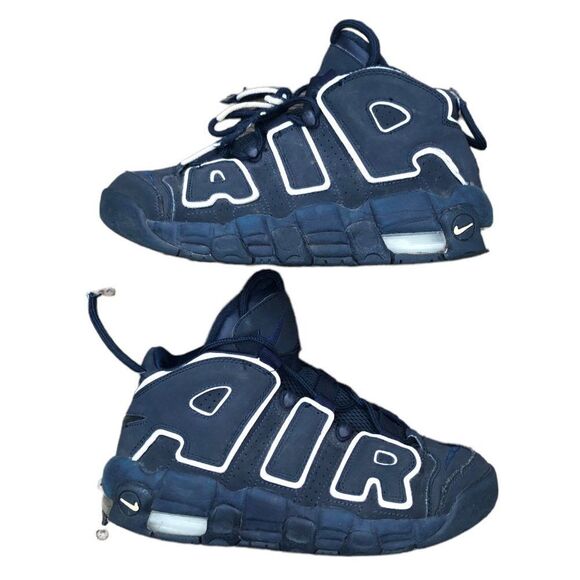 2017 Nike Air More Uptempo Obsidian Size 5 - Picture 1 of 16